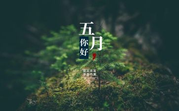 5月讲话稿8篇