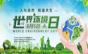 学校环境日宣传活动方案8篇