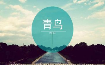 关于青鸟的读后感5篇