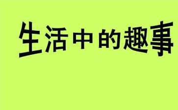 暑假趣事的作文优质5篇