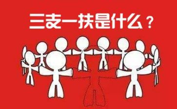 三支一扶工作总结参考5篇
