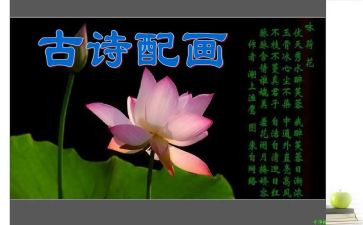 诗词课教案7篇