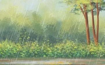 春天的雨教案5篇