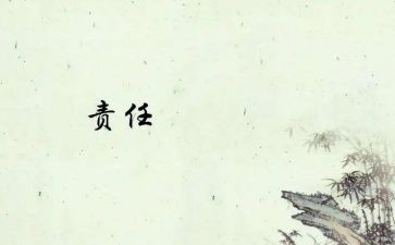 工作责任心得体会推荐6篇