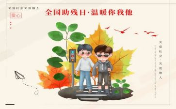 2023全国助残日活动总结优秀5篇